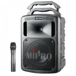 ENCEINTE AMPLIFIE PORTABLE 100W avec CD, Micro HF et entre USB