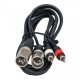 CABLE XLR / RCA 2M