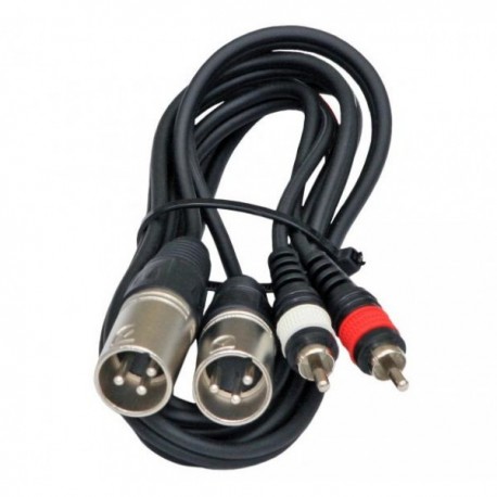 CABLE XLR / RCA 2M
