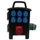 COFFRET D'ALIMENTATION 63A (2 P17 32A + 6 PC 16A)