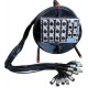 MULTIPAIRE AUDIO XLR - XLR 12 Entres / 4 Sorties / 25M